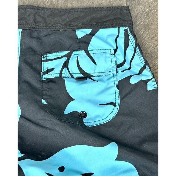Hawaii Five 0 Surf Co Men's Size M Unisex Colorful Flower Swimming Trunks - Picture 6 of 11